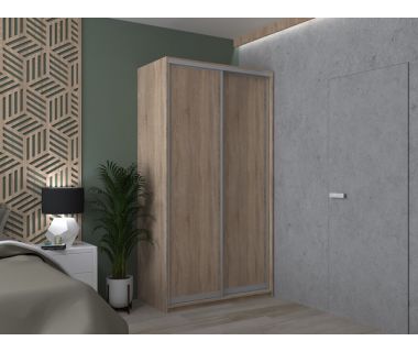 Шкаф-купе двухдверный Doros Сити Лайт 120х45х225 см Дуб сонома (DRS-011090) Шкаф-купе двухдверный Doros Сити Лайт 120х45х225 см Дуб сонома (DRS-011090)