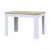 Стіл на кухню Doros Флінт 120(170)х80х78 см Білий/Дуб артизан (DRS-011442)