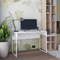 Стіл письмовий Doros Барт Лайт 120х55х78, 1 см Білий (DRS-011431)