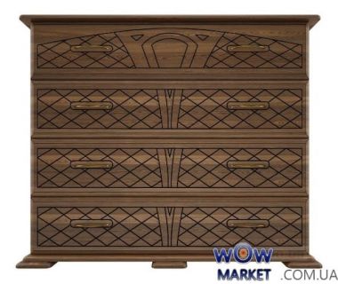 Комод 4Ш Женева ДревКомбинат