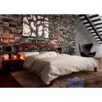 Кровать двуспальная Британия с ковкой 180х200 (190) см ДревКомбинат