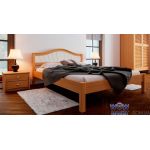 Кровать двуспальная Италия М с мягким изголовьем 160х200 (190) см ДревКомбинат