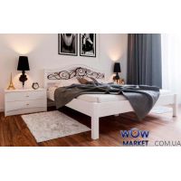 Кровать двуспальная Италия К с ковкой 160х200 (190) см ДревКомбинат