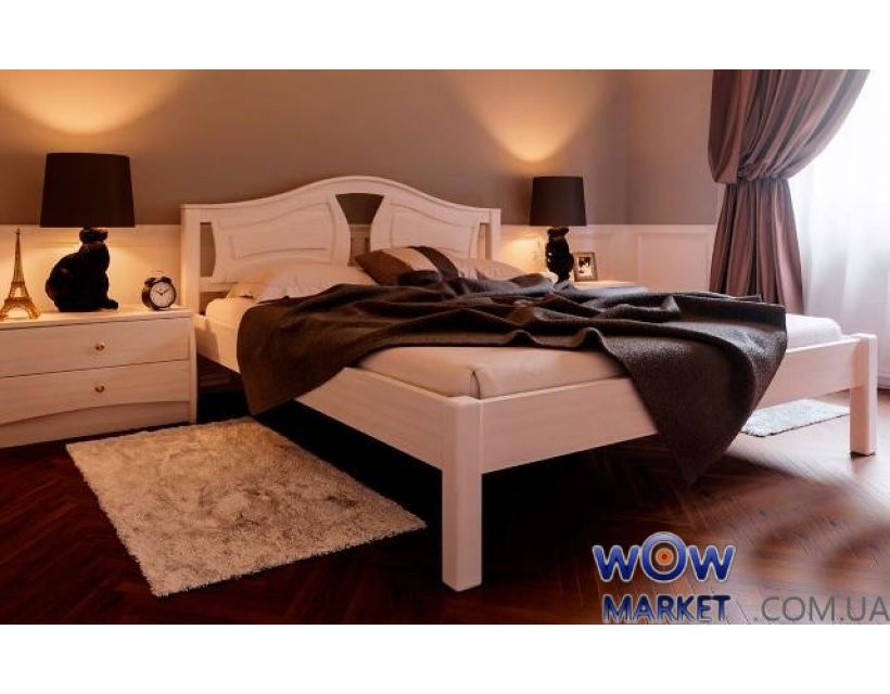 Кровать двуспальная Италия 160х200 (190) см ДревКомбинат