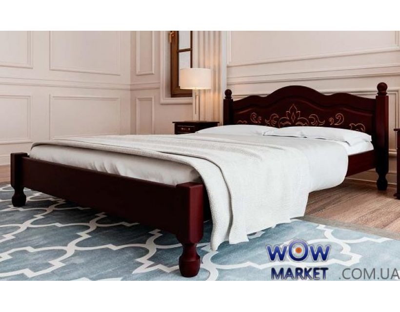 Кровать двуспальная Магнолия 160х200 (190) см ДревКомбинат