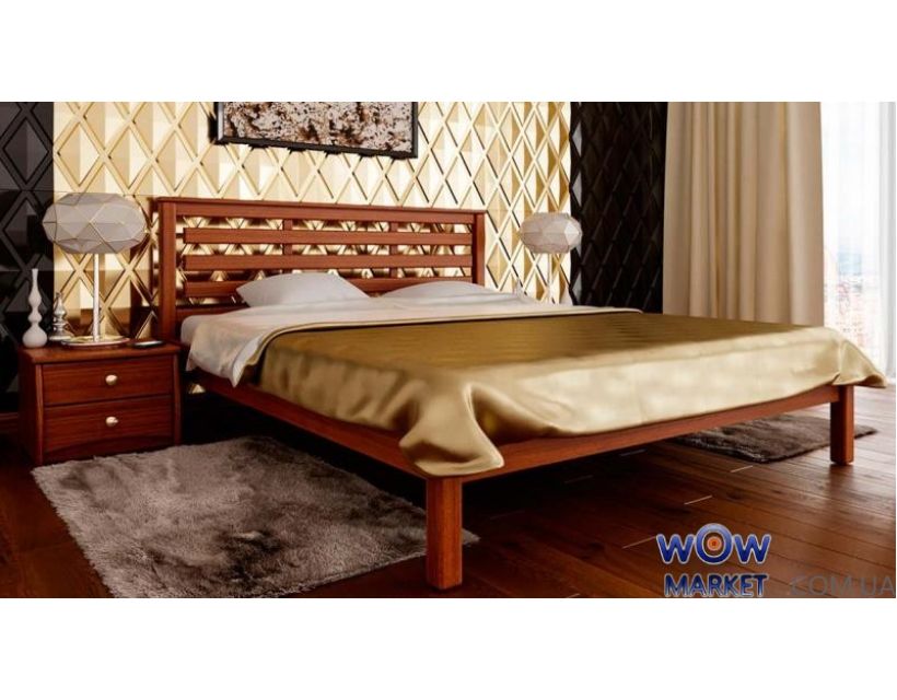 Кровать двуспальная Модерн 160х200 (190) см ДревКомбинат