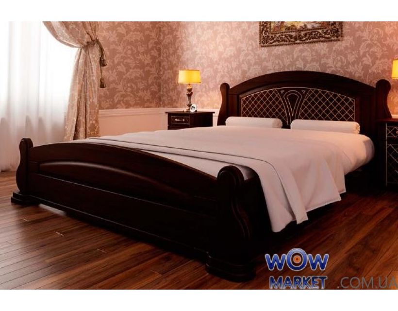 Кровать двуспальная Женева 160х200 (190) см ДревКомбинат