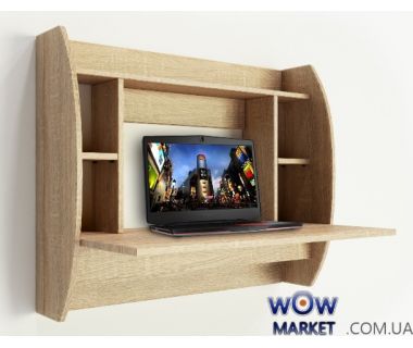 Навесной компьютерный стол ZEUS (Зевс) AirTable Eco (санома)