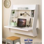 Навісний комп'ютерний стіл ZEUS (Зевс) AirTable-III (білий) Escado (Ескадо)