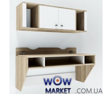 Навесной компьютерный стол ZEUS AirTable-II  Kit SW (санома) Escado (Эскадо)