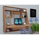 Навесной компьютерный стол ZEUS (Зевс) AirTable-III (орех) Escado (Эскадо)