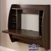 Навесной компьютерный стол ZEUS (Зевс) AirTable-I DB (венге) Comfy-Home