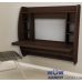 Навесной компьютерный стол ZEUS (Зевс) AirTable-I DB (венге) Comfy-Home