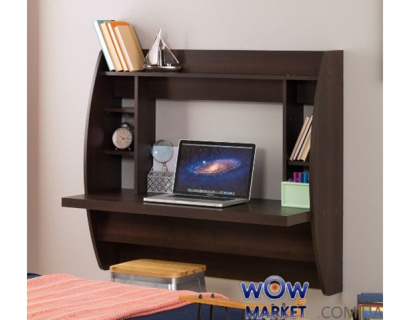 Навесной компьютерный стол ZEUS (Зевс) AirTable-I DB (венге) Comfy-Home