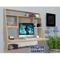 Навісний комп'ютерний стіл ZEUS (Зевс) AirTable-III SW (саном) Escado (Ескадо)