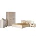 Спальня Эверест Либерти Комплект 5 (модульная - 4 элемента) дуб крафт белый (DTM-2602) в интернет магазине мебели "Меблі Даром"