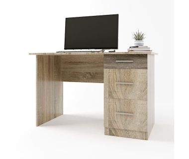 Письменный стол Эверест Школьник-4 сонома + трюфель (DTM-2166)