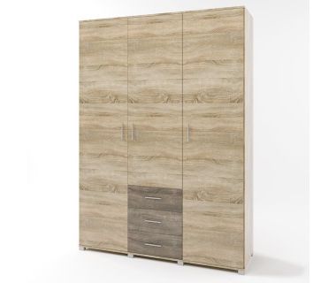 Шафа розстібна велика Еверест Бриз ШП-5 сонома + трюфель (DTM-2290)