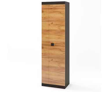 Шафа розстібна Еверест Соната-600 венге темний + дуб крафт золотий (DTM-2308)