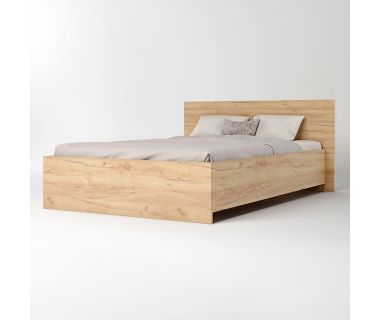 Ліжко двоспальне Еверест Соната-1400 140х200 см дуб крафт золотий (DTM-2678) Ліжко двоспальне Еверест Соната-1400 140х200 см дуб крафт золотий (DTM-2678)