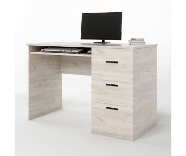 Стол письменный Эверест Соната (110х55х75,5) дуб крафт белый (DTM-2719) Стол письменный Эверест Соната (110х55х75,5) дуб крафт белый (DTM-2719)