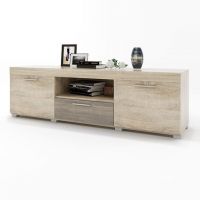 Тумба Еверест ТВ 1500 Великобританія 150х38х46 сонома + трюфель (DTM-2261)