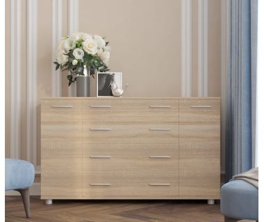 Комод для речей К-4 Еверест 130х38х73 дуб сонома (DTM-2029) Комод для речей К-4 Еверест 130х38х73 дуб сонома (DTM-2029)