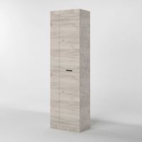 Шафа розстібна Еверест Соната-600 дуб крафт білий (DTM-2683)