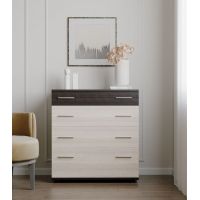 Комод для постелі Еверест К-2 80х45х85 венге темний + дуб молочний (DTM-2038)