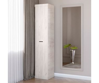 Шафа-пенал закрита Еверест Соната дуб крафт білий (DTM-2691) Шафа-пенал закрита Еверест Соната дуб крафт білий (DTM-2691)