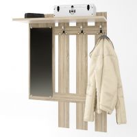 Вішалка Еверест Тандем із дзеркалом дуб сонома (DTM-2650)