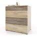 Комод Еверест на 4 ящики Бриз К-5 70х38х72.5 сонома + трюфель (DTM-2048)