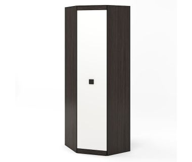 Шафа кутова Еверест Соната-700 венге темна + біла (DTM-2316)