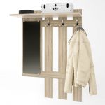 Вішалка Еверест Тандем із дзеркалом дуб сонома (DTM-2650)