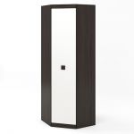 Шкаф угловой Эверест Соната-700 венге темный + белый (DTM-2316)