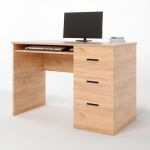 Стол письменный Эверест Соната (110х55х75,5) дуб крафт золотой (DTM-2720)