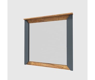 Зеркало настенное Эверест Нордик-800 80х6х77 см Графит + Дуб крафт золотой (DTM-5522)