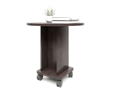 Стол журнальный на колесах Эверест Визит венге темный (DTM-2128)