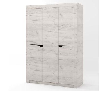 Шафа велика для речей Еверест Ліберті-1420 дуб крафт білий (DTM-2292)