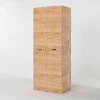 Шафа розстібна 2-х дверна Еверест Соната-800 дуб крафт золотий (DTM-2688)