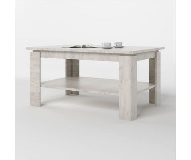 Стіл журнальний Еверест Соната СЖ-910 для вітальні дуб крафт білий (DTM-2709) Стіл журнальний Еверест Соната СЖ-910 для вітальні дуб крафт білий (DTM-2709)