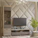 Гостиная Эверест Британия Комплект 5 (2 элемента) сонома + трюфель (DTM-2501)