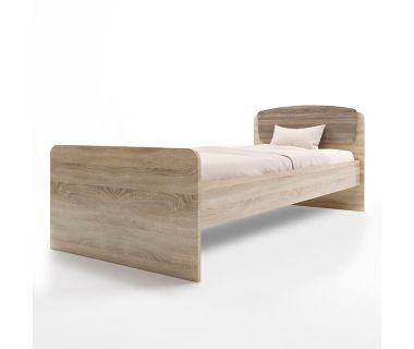 Односпальне ліжко Еверест Асторія-2 80х190 см сонома + трюфель (DTM-2106) Односпальне ліжко Еверест Асторія-2 80х190 см сонома + трюфель (DTM-2106)