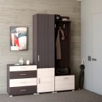 Передпокій Еверест Бриз-2 (3 елементи) венге + дуб молочний (DTM-2665)