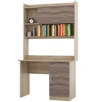 Стіл для учня з Надбудовою Еверест Школяр-5 сонома + трюфель (DTM-2168)