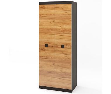 Шафа розстібна 2-х дверна Еверест Соната-800 венге темний + дуб крафт золотий (DTM-2299)