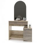 Трюмо-1 комплект для спальни Эверест сонома+трюфель (DTM-2460)