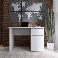 Комп'ютерний стіл Еверест СЛ-1 Лайт 110х55х77 см Німфея Альба (DTM-4670)