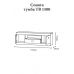 Тумба Эверест ТВ 1500 Соната 150х38х50 венге темный + белый (DTM-2264) в интернет магазине мебели "Меблі Даром"