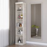 Шкаф-пенал открытый Эверест Соната дуб крафт белый (DTM-2689)